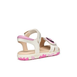 Παιδικά Σανδάλια Geox Haiti για Κορίτσια Beige Minnie (Μεγέθη 25-35)