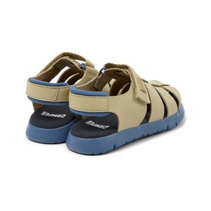 Παιδικά Σανδάλια Camper Oruga για Αγόρια Beige/Blue (Μεγέθη 26-34)