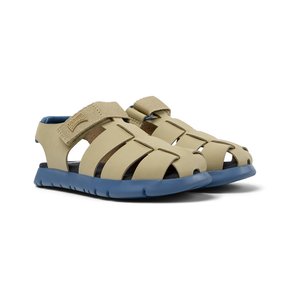Παιδικά Σανδάλια Camper Oruga για Αγόρια Beige/Blue (Μεγέθη 26-34)