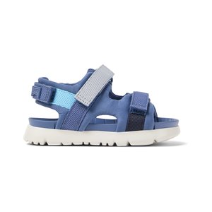 Βρεφικά Σανδάλια Camper Oruga Twins για Αγόρια Blue Textile (Μεγέθη 21-26)