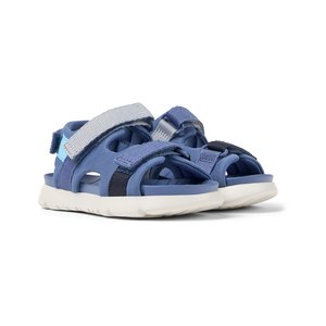 Βρεφικά Σανδάλια Camper Oruga Twins για Αγόρια Blue Textile (Μεγέθη 21-26)