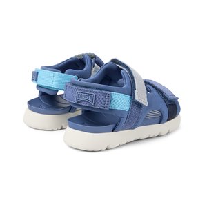 Βρεφικά Σανδάλια Camper Oruga Twins για Αγόρια Blue Textile (Μεγέθη 21-26)
