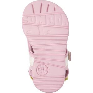 Βρεφικά Σανδάλια Camper Oruga Twins για Κορίτσια Pink Textile (Μεγέθη 21-26)