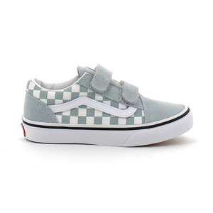 Παιδικά Παπούτσια Vans Old Skool για Αγόρια Grey Checkerboard (Μεγέθη 27-34)