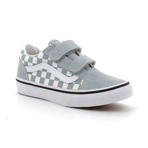 Παιδικά Παπούτσια Vans Old Skool για Αγόρια Grey Checkerboard (Μεγέθη 27-34)