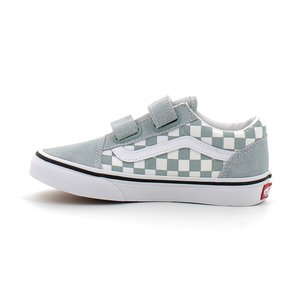 Παιδικά Παπούτσια Vans Old Skool για Αγόρια Grey Checkerboard (Μεγέθη 27-34)