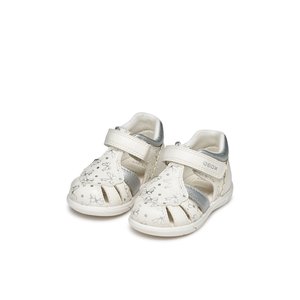 Βρεφικά Παπούτσια Geox Sandal Zapito Full για Κορίτσια Silver Bows (Μεγέθη 19-26)