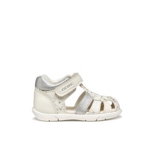 Βρεφικά Παπούτσια Geox Sandal Zapito Full για Κορίτσια Silver Bows (Μεγέθη 19-26)
