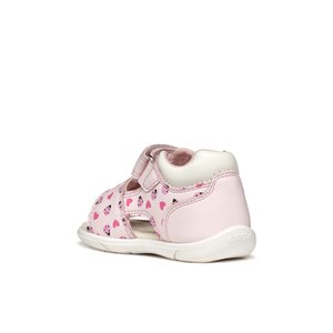 Βρεφικά Παπούτσια Geox Sandal Zapito για Κορίτσια Pink Ladybugs (Μεγέθη 20-26)