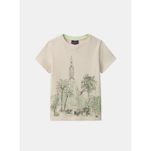 Παιδική Μπλούζα για Αγόρια Beige Launch