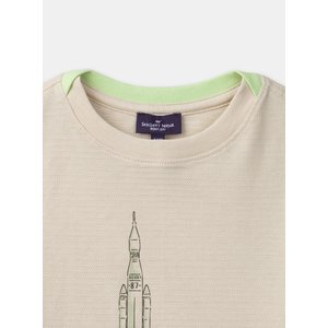 Παιδική Μπλούζα για Αγόρια Beige Launch