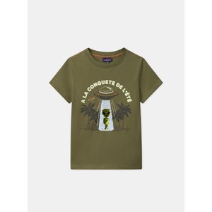 Παιδική Μπλούζα για Αγόρια Olive Alien