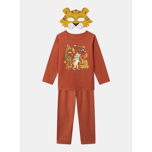 Σετ Παιδικές Πιτζάμες για Αγόρια Orange Tiger