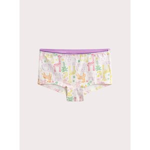 Σετ Παιδικά Εσώρουχα για Κορίτσια Yellow/Purple Giraffes 5 τμχ