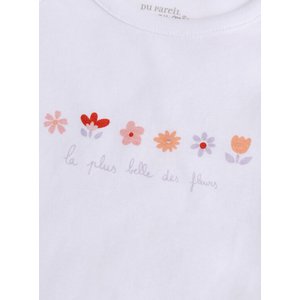 Σετ Βρεφικά Φορμάκια για Κορίτσια Belle Fleurs 2 τμχ