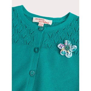 Βρεφική Ζακέτα για Κορίτσια Fancy Turquoise