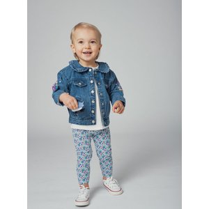 Βρεφικό Μπουφάν για Κορίτσια Cute Denim
