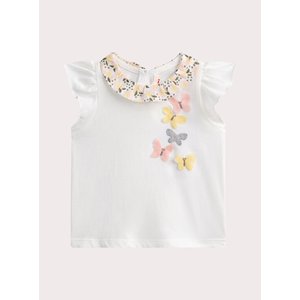 Βρεφική Μπλούζα για Κορίτσια White Butterflies