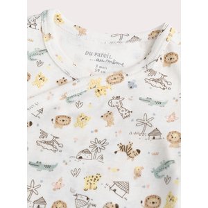 Σετ Βρεφικά Φορμάκια Cute Zoo 2 τμχ