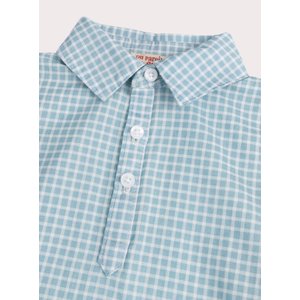 Βρεφικό Φορμάκι για Αγόρια Sky Blue Plaid
