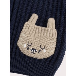 Βρεφική Ζακέτα για Αγόρια Navy Rabbits