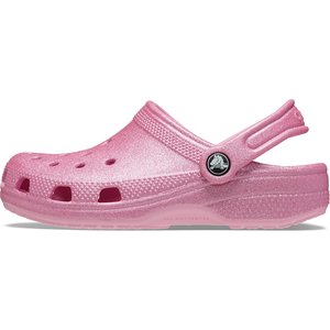 Παιδικά Σαμπό Crocs Classic Clog για Κορίτσια Pink Tweed Glitter (Μεγέθη 28-34)