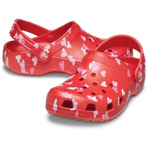 Βρεφικά Σαμπό Crocs Classic Clog για Κορίτσια Valentine's Day (Μεγέθη 20-28)