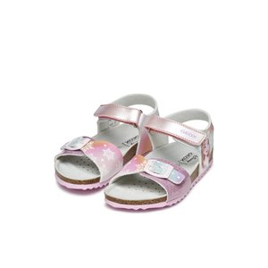 Παιδικά Σανδάλια Geox Adriel για Κορίτσια Pink Elsa (Μεγέθη 25-35)