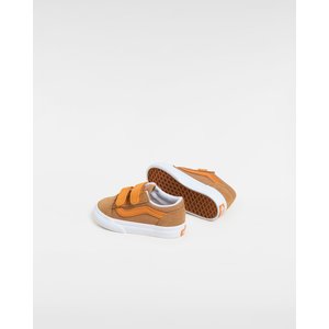 Βρεφικά Παπούτσια Vans Old Skool για Αγόρια Brown/Orange (Μεγέθη 20-26)