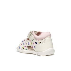 Βρεφικά Παπούτσια Geox Sandal Zapito για Κορίτσια White Ladybugs (Μεγέθη 20-26)
