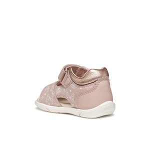 Βρεφικά Παπούτσια Geox Sandal Zapito Full για Κορίτσια Pink Bows (Μεγέθη 20-26)