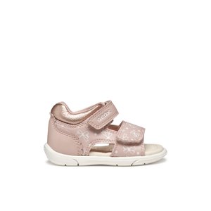 Βρεφικά Παπούτσια Geox Sandal Zapito Full για Κορίτσια Pink Bows (Μεγέθη 20-26)
