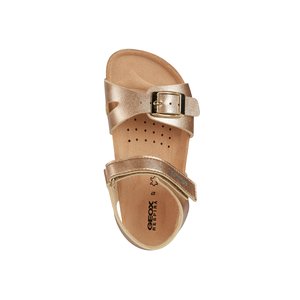 Παιδικά Σανδάλια Geox Adriel για Κορίτσια Rose Gold (Μεγέθη 25-35)