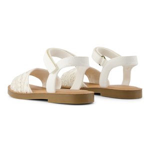 Παιδικά Σανδάλια Toms Remi Ankle Strap για Κορίτσια Egret Botanical Eyelet (Μεγέθη 30-35,5)