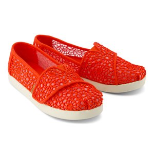 Παιδικές Εσπαντρίγιες Toms για Κορίτσια Flame Moroccan Crochet (Μεγέθη 30-35,5)