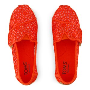 Παιδικές Εσπαντρίγιες Toms για Κορίτσια Flame Moroccan Crochet (Μεγέθη 30-35,5)