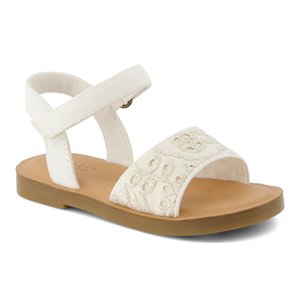 Βρεφικά Σανδάλια Toms Remi Ankle Strap για Κορίτσια Egret Botanical Eyelet (Μεγέθη 22-28,5)