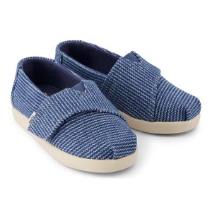 Βρεφικές Εσπαντρίγιες Toms Blue Stripes (Μεγέθη 19,5-28,5)