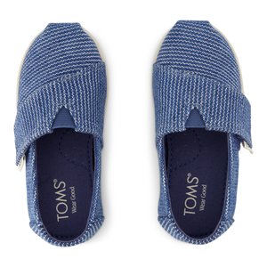 Βρεφικές Εσπαντρίγιες Toms Blue Stripes (Μεγέθη 19,5-28,5)