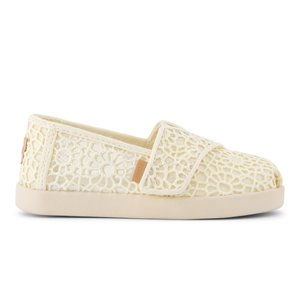 Βρεφικές Εσπαντρίγιες Toms για Κορίτσια Beige Moroccan Crochet (Μεγέθη 21-28,5)