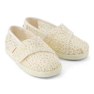 Βρεφικές Εσπαντρίγιες Toms για Κορίτσια Beige Moroccan Crochet (Μεγέθη 21-28,5)