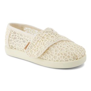 Βρεφικές Εσπαντρίγιες Toms για Κορίτσια Beige Moroccan Crochet (Μεγέθη 21-28,5)