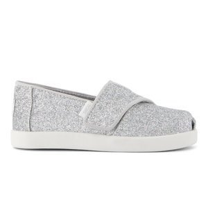 Βρεφικές Εσπαντρίγιες Toms για Κορίτσια Silver Iridescent Glimmer (Μεγέθη 19,5-28,5)