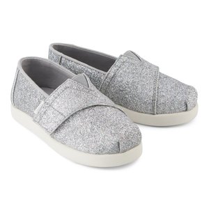 Βρεφικές Εσπαντρίγιες Toms για Κορίτσια Silver Iridescent Glimmer (Μεγέθη 19,5-28,5)