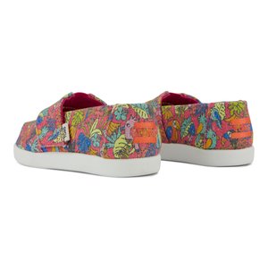 Βρεφικές Εσπαντρίγιες Toms για Κορίτσια Fuchsia Birds of Paradise (Μεγέθη 21-28,5)