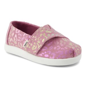 Βρεφικές Εσπαντρίγιες Toms για Κορίτσια Pink Iridescent Leopard (Μεγέθη 21-28,5)
