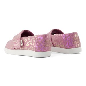 Βρεφικές Εσπαντρίγιες Toms για Κορίτσια Pink Iridescent Leopard (Μεγέθη 21-28,5)
