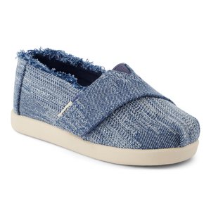 Βρεφικές Εσπαντρίγιες Toms για Κορίτσια Dark Sky Textured Denim (Μεγέθη 21-28,5)