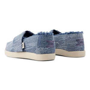 Βρεφικές Εσπαντρίγιες Toms για Κορίτσια Dark Sky Textured Denim (Μεγέθη 21-28,5)