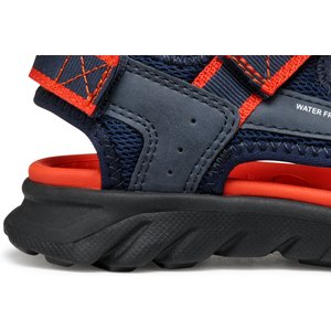 Παιδικά Σανδάλια Geox Airadyum για Αγόρια Navy/Red (Μεγέθη 28-36)